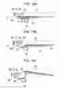 Fig. 15 - Printer with movable blade having rack that meshes with pinion when cover is closed