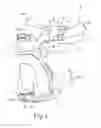 Fig. 02 - Breathing mask arrangement and a forehead support device for same