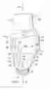 Fig. 05 - Roller cone drill bits with improved fluid flow