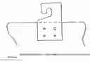 Fig. 01 - Package with foldable package hanger and assembly method