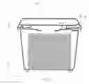 Fig. 06 - CONTAINER HAVING A LID THAT IS OPENABLE UPON APPLICATION OF A DOWNWARD FORCE