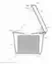 Fig. 07 - CONTAINER HAVING A LID THAT IS OPENABLE UPON APPLICATION OF A DOWNWARD FORCE