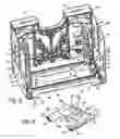 Fig. 06 - Reconfigurable console mount having a plurality of interchangeable tongue-and-groove blank and equipment mounting panels and quick disconnect clamps
