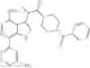 Fig. 593 - PHARMACEUTICAL FORMULATIONS OF SUBSTITUTED AZAINDOLEOXOACETIC PIPERAZINE DERIVATIVES WITH PROTEASE INHIBITORS