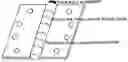Fig. 01 - Locking door hinge for outside doors