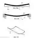 Fig. 08 - COMPRESSION OR ARCHED MOUNTING OF SOLAR PANELS