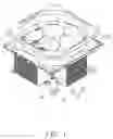 Fig. 02 - Heat dissipation device for at least two electronic devices with two sets of fins