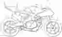 Fig. 01 - Motorcycle configured to facilitate access to engine cylinder