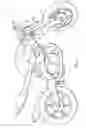 Fig. 02 - Motorcycle having headlight disposed within cavity in fork assembly