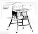 Fig. 01 - Convertible high chair