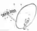 Fig. 01 - Satellite antenna with holder assembly for holding LNBF