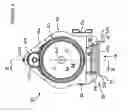 Fig. 06 - Light with keying arrangement mountable on a mounting rail