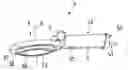 Fig. 01 - Cutting knife, in particular for cutting food