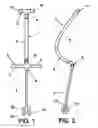 Fig. 02 - Baby walking apparatus having a double winding shape and two pairs of handlebars paralled to a wheel axle