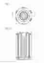 Fig. 07 - Filter cartridge having a filter within a filter, and an endplate sealing structure on an outer filter element