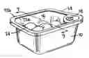 Fig. 01 - Vacuum storage container with flexible diaphragm