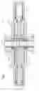 Fig. 02 - Recessed cutting edge for wire cutting gate valves