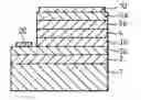 Fig. 01 - Gallium nitride-based compound semiconductor light-emitting device with an electrode covered by an over-coating layer