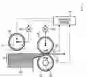 Fig. 01 - Feeding apparatus with switching pickup roller and brake roller
