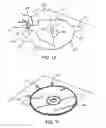 Fig. 11 - Label assembly having raisable registration tabs disposed over removable shapes