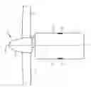 Fig. 01 - Wind turbine arrangement and method for aligning a wind turbine with the wind direction