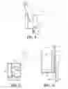 Fig. 08 - Gravity release locking apparatus for trash container