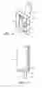 Fig. 12 - Gravity release locking apparatus for trash container