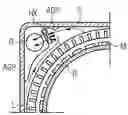 Fig. 01 - Arrangement for cooling of an electrical machine