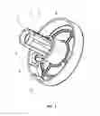 Fig. 02 - End cover and external rotor motor using the same