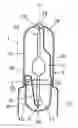 Fig. 01 - Component for an electric lamp with outer bulb