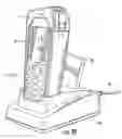Fig. 05 - Docking charger for charging a hand held electronic device with or without a protective cover case fitted thereon