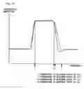 Fig. 11 - Elastic wave filter including a grating reflector between tapered input and output IDT electrodes