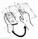 Fig. 01 - Mobile communication device and input device for the same