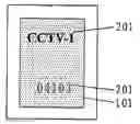 Fig. 01 - SYSTEM USING DOT-READING OPERATING APPARATUS TO OPERATE TV SET-TOP-BOX