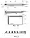 Fig. 11 - Integrated feature for friction less movement of force sensitive touch screen