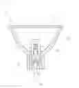 Fig. 02 - Lamp with light emitting diodes using alternating current
