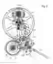 Fig. 03 - Timepiece movement with a karussel