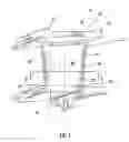 Fig. 02 - Turbine airfoil with near wall inflow chambers