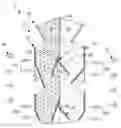 Fig. 01 - Two-stage granular moving-bed apparatus
