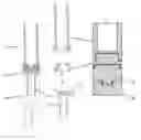 Fig. 01 - ATTACHMENT SYSTEM FOR ATTACHING A DENTAL SUPERSTRUCTURE TO AN IMPLANT, AN ATTACHMENT DEVICE AND AN ANCHORING ELEMENT