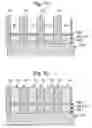 Fig. 12 - Method of making pillars using photoresist spacer mask