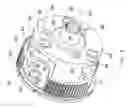 Fig. 04 - Planet pinion carrier for a gearset