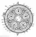 Fig. 01 - Coupling system for a star gear train in a gas turbine engine