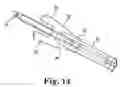 Fig. 11 - Surgical needle and anchor system with retractable features
