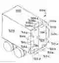 Fig. 01 - ARTICULATING BASE FLAPS FOR AERODYNAMIC BASE DRAG REDUCTION AND STABILITY OF A BLUFF BODY VEHICLE