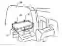 Fig. 01 - Cradle adaptable to an aircraft seat