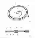 Fig. 02 - Measuring gauge and method for determining the diameter or cross-sectional area of an object whose cross-sectional shape is adjustable
