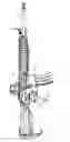 Fig. 02 - Self adjusting throw lever and rail clamp system