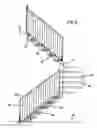 Fig. 08 - Bent pole composite stairs