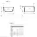 Fig. 07 - Spacer profile for a spacer frame for an insulating window unit and insulating window unit